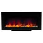 Be Modern 2kW Amari 38" Wall Hung/Stand Mounted Fire - Black