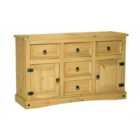 Heartlands Furniture Corona Buffet 2 Doors 5 Drawers