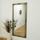 MirrorOutlet Austen Dark Silver Elegant Full Length Mirror 160 X 73 Cm