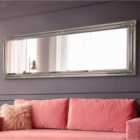 MirrorOutlet Caspian Silver Full Length Mirror 180 X 70 Cm