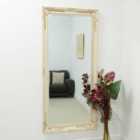 MirrorOutlet Buxton Ivory Full Length Mirror 170 X 79 Cm