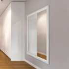 MirrorOutlet Kingsbury White Classic Large Wall Mirror 168 X 102 Cm