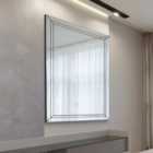 MirrorOutlet Cranbury All Glass Double-edged Venetian Wall Mirror 144 X 115.5 Cm