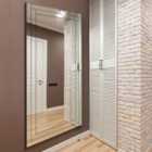 MirrorOutlet Luxford All Glass Bevelled Large Dress Mirror 174 X 85Cm 5Ft9 X 2Ft9