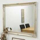MirrorOutlet Buxton Silver Large Leaner Mirror 140 X 109 Cm