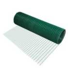 PawHut PVC Coated Welded Chicken Wire - Dark Green