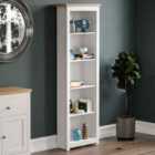 Arlington 5 Tier Bookcase White