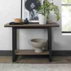 Violi Weathered Oak Console Table