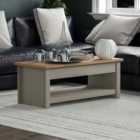 Arlington Sliding Top Coffee Table Grey