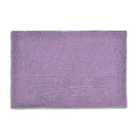 Chenille Bath Mat Supersoft Microfibre & Non-slip - Large Heather