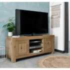 Cannes Light Oak Entertainment Unit