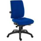 Teknik Ergo Plus Executive Operator Office Chair with Back Support - Blue