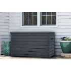 Keter Ontario Graphite Outdoor Garden Storage Box - 870L