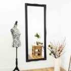 Hamilton Black ShabbyChic Design Full Length Mirror 198x75cm