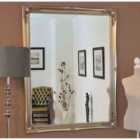 Hamilton Vintage Silver Antique Design Wide Wall Mirror 137 x 106cm