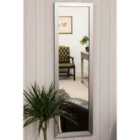 Mackenzie Silver Elegant Modern Dress Mirror 130 x 38cm