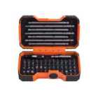Bahco 54Pc Colour Bit Set Retail Pk