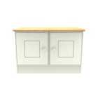 Ready Assembled Tilly Compact TV Unit Cream Ash/Oak