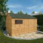 Mercia 12' x 10' Premium Shiplap Reverse Apex Workshop