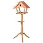 PawHut Wooden Bird Feeder Stand