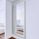 MirrorOutlet Langton White Shabby Chic Dress Mirror 160 X 73 Cm