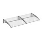 Outsunny Door Door Canopy Awning 200x80cm