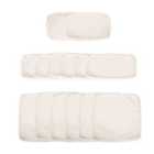 Outsunny Garden Rattan Sofa Set Polyester Cover Replacement- No Cushion Included