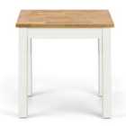 Julian Bowen Coxmoor Lamp Table White & Oak