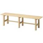 Vegtrug Alm Bench 150Cm - Brown