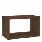 Furniture To Go Roomers Wall Shelf Unit In Walnut