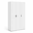 Furniture To Go Pepe Wardrobe With 3 Doors In White