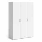 Furniture To Go Space Wardrobe With 3 Doors White 1750