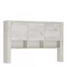 Furniture To Go Angel Top Unit For Desk In White Craft Oak Effect