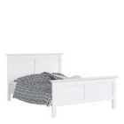 Furniture To Go Paris Double Bed (140 X 200) In White