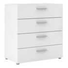 Furniture To Go Pepe Chest Of 4 Drawers In White