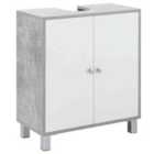Kleankin Bathroom Pedestal Under Sink Cabinet
