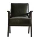 Calais Armchair Heritage Green Leather