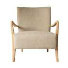 Poitiers Armchair Natural Linen