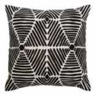 Interiors By Ph 45 X 45Cm Cushion Black/White