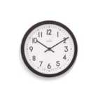 Acctim Elstow Wall Clock - Soot