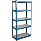 Home Vida 5 Tier Shelf Blue
