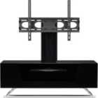 Alphason Chromium 2 1000 + Bracket TV Stand - Black