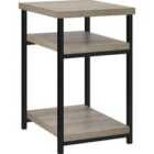 Dorel Elmwood End Table - Grey Oak