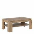Furniture To Go Rapallo Large Coffee Table In Chestnut And Matera Grey