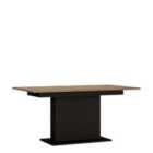 Furniture To Go Brolo Extending Dining Table In Walnut And Black