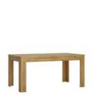 Furniture To Go Cortina Extending Dining Table In Grandson Oak Effect