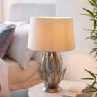 Ensora Lighting Nisha Table Lamp Silver