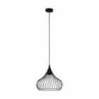 Eglo Mesh Black Steel Single Pendant