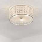 Ensora Lighting Imani Bathroom Flush Ceiling Light