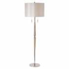 Ensora Lighting Xavier Wood Floor Lamp